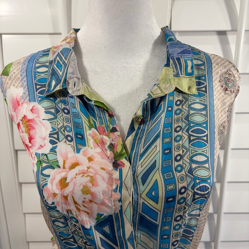 Johnny Was Drawstring Tunic - Picture 6 of 14